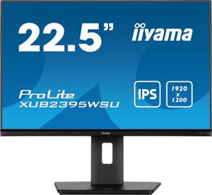 Iiyama ProLite LED-monitor Energielabel E (A - G) 57.2 cm (22.5 inch) 1920 x 1080 Pixel 16:10 4 ms HDMI, DisplayPort, Hoofdtelefoon (3.5 mm jackplug), USB 2.0,