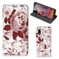 Bookcase Samsung Xcover Pro Watercolor Flowers - thumbnail