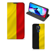 Motorola Moto G9 Play Standcase Belgische Vlag - thumbnail