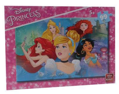 King legpuzzel Disney Princess 99 stukjes King legpuzzel Disney Princess 99 stukjes