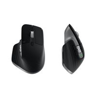 Logitech MX Master 3S For Mac Performance Muis Draadloos Laser Space grijs 7 Toetsen 8000 dpi Darkfield Laser Tracking, Intelligent scrollwiel, Oplaadbaar - thumbnail