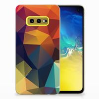 Samsung Galaxy S10e TPU Hoesje Polygon Color - thumbnail