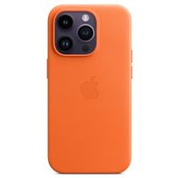 iPhone 14 Pro Max Apple Leren Hoesje met MagSafe MPPR3ZM/A - Oranje