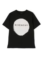 Givenchy Kids t-shirt en coton à logo imprimé - Noir