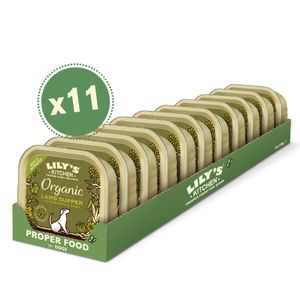 Lily's Kitchen Organic Lamb Supper Rundvlees, Lam, Varkensvlees Universeel 150 g