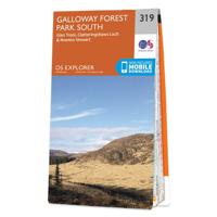 Wandelkaart - Topografische kaart 319 OS Explorer Map Galloway Forest