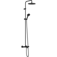 Hansgrohe Vernis Blend showerpipe 240 1jet met badthermostaat mat zwart 26899670