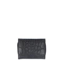 LouLou Essentials XS Vintage Croco black Dames portemonnee