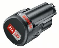 Bosch Groen Accu PBA 12 Volt (10,8v) 2,5 Ah Li-Ion voor diverse 12 volt Lithium-Ion-accusysteem (voorheen 10,8v) - 1600A00H3D