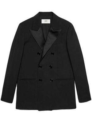 AMI Paris Oversized blazer - Zwart