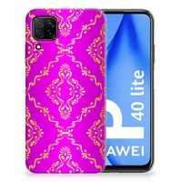 Siliconen Hoesje Huawei P40 Lite Barok Roze - thumbnail