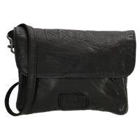 Old West Schoudertasje met Overslag Round Rock Zwart