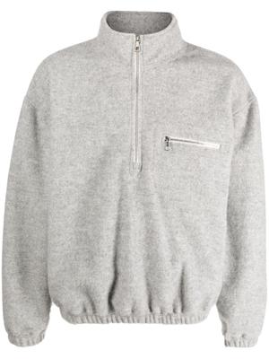Rier Fleece sweater - Grijs