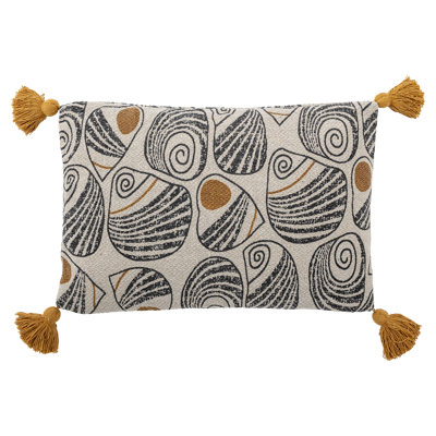 Bloomingville Kussen Geel Recycled Bloomingville Kussen Geel Recycled