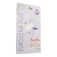 Euroderm Plus 8x15cm 5 Pleister Steriel Wtp