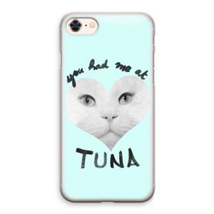 You had me at tuna: iPhone 8 Transparant Hoesje