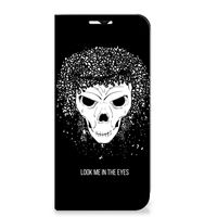 Mobiel BookCase Samsung Galaxy A23 Skull Hair - thumbnail