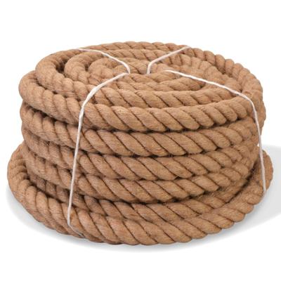 vidaXL Touw 100% jute 20 mm 50 m