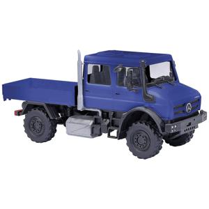 Busch 51082 H0 Vrachtwagen Mercedes Benz Unimog u 5023, blauw