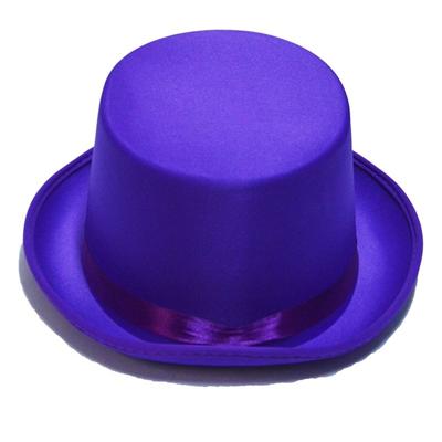 Rubie's Hoge Hoed Unisex Paars