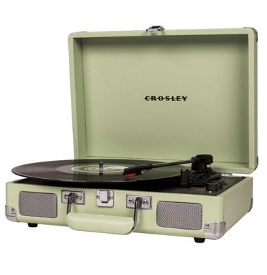 Crosley Cruiser Deluxe Platenspeler Met Bluetooth - Mint Crosley Cruiser Deluxe Platenspeler Met Bluetooth - Mint