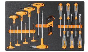 Beta M60 Stift- en dopsleutelsset | SMS Module Large | Zeskant + Torx - 024500060