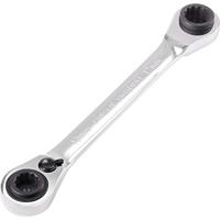 TOOLCRAFT TO-5355795 Dubbele ratelringsleutel Sleutelbreedte (metrisch) 10-19 mm