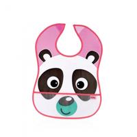 Nuby slabbetje Panda waterproof 33,5 cm Peva