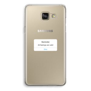 Reminder: Samsung Galaxy A5 (2016) Transparant Hoesje