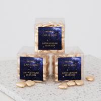 Bedankdoosje bruiloft Galaxy vierkant