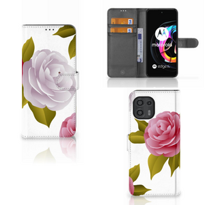 Motorola Edge 20 Lite Hoesje Roses