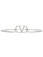 Valentino Garavani ceinture VLOGO Signature en chaine - Argent