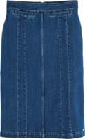 Denim pencil skirt - indigo indigo