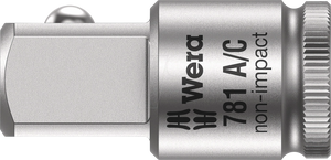 Wera 781 A/C 1/4" Adapter | Verbindingsstuk | 781 A/Cx1/2"x36.0x1/4" - 05042671001