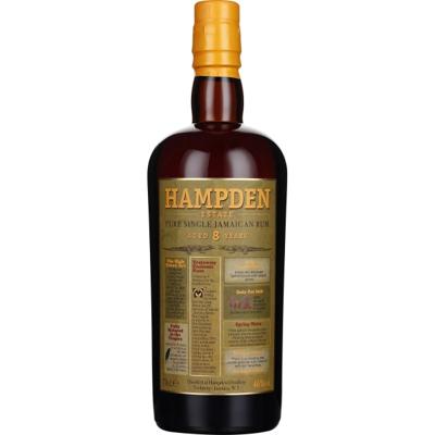 Hampden 8 years Pure Jamaican Rum 70CL