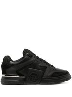 Philipp Plein baskets Phantom Street en cuir - Noir - thumbnail