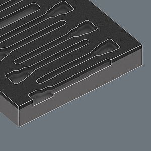 Wera Wera Werk 05150113001 Torx, Inbus Zyklop-ratel 22-delig