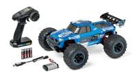 Carson 500404252 1:10 XS Stadium Fighter 100% RTR blauw - op afstand bestuurde auto, RC buggy, incl. batterijen en afstandsbediening, offroad buggy