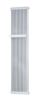 Vipera Corrason enkele badkamerradiator 40 x 180 cm centrale verwarming hoogglans wit zijaansluiting 1.339W