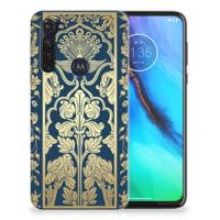 Motorola Moto G Stylus TPU Case Beige Flowers