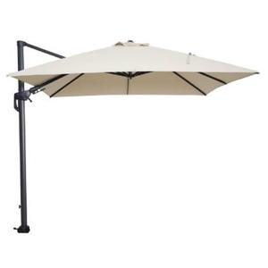 Garden Impressions Hawaii parasol - 300x300 cm - carbon black - ecru