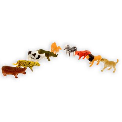 Speelgoed Set Wilde Dieren 9-delig 6 Cm Voor Kinderen - Speelfigurenset