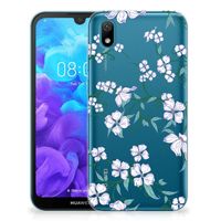 Huawei Y5 (2019) Uniek TPU Case Blossom White - thumbnail