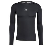adidas Heren TECHFIT COMPRESSION TRAINING LONGSLEEVE TEE, Black, M