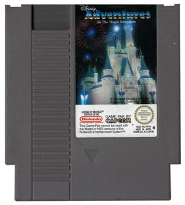 Disney Adventures in Magic Kingdom (losse cassette)