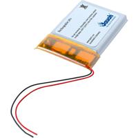 Jauch Quartz LP605060JU Speciale oplaadbare batterij Prismatisch Kabel LiPo 3.7 V 1900 mAh - thumbnail