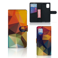 Xiaomi Mi 10 Lite Book Case Polygon Color