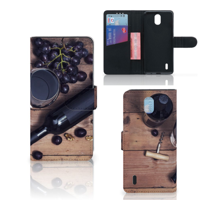 Nokia 1.3 Book Cover Wijn