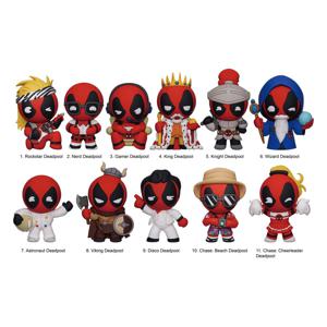 Marvel PVC Bag Clips Deadpool Series 6 Display (24)