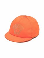 Versace Kids casquette Medusa à détails de clous - Orange - thumbnail